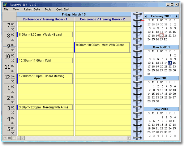 Conference Room Reservation Software Conference Room Reservation Software