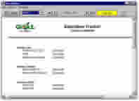 education tracker sample report