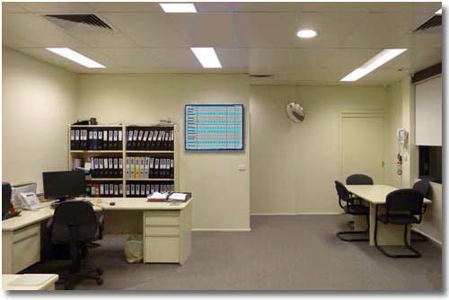  In/Out Board Display 