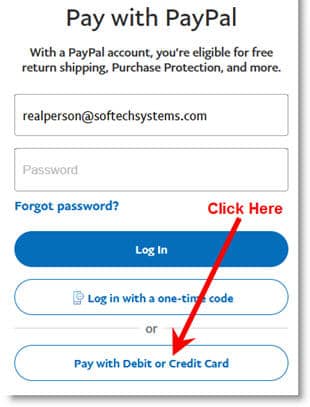 PayPal Screen